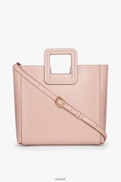 J8R0H833 SHIRLEY LEATHER BAG Women STAUD Accessories Blush