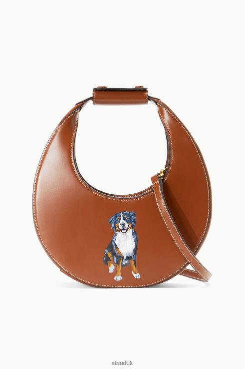 J8R0H1021 CUSTOM MINI MOON BAG Women STAUD Accessories Tan