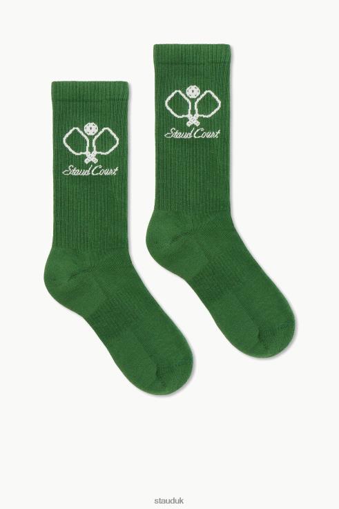 J8R0H859 PICKLEBALL SOCKS Women STAUD Accessories Court Green