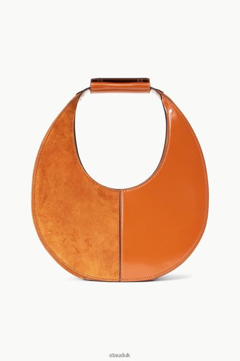 J8R0H753 MOON SPLIT BAG Women STAUD Accessories Tobacco