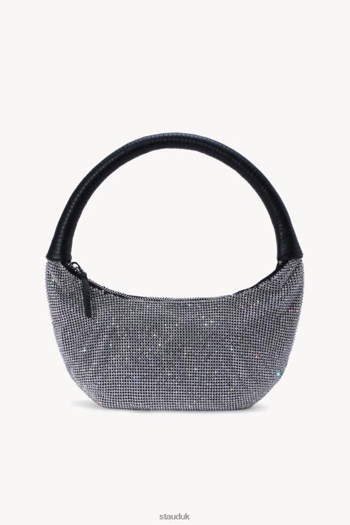 J8R0H800 PEPPER CRYSTAL BAG Women STAUD Accessories Black Rhinestone