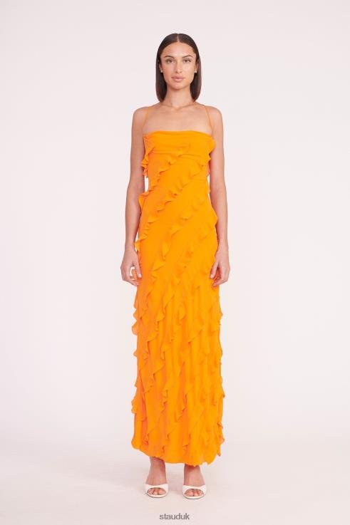 J8R0H1048 ELVIRE DRESS Women STAUD Bridal Nectarine