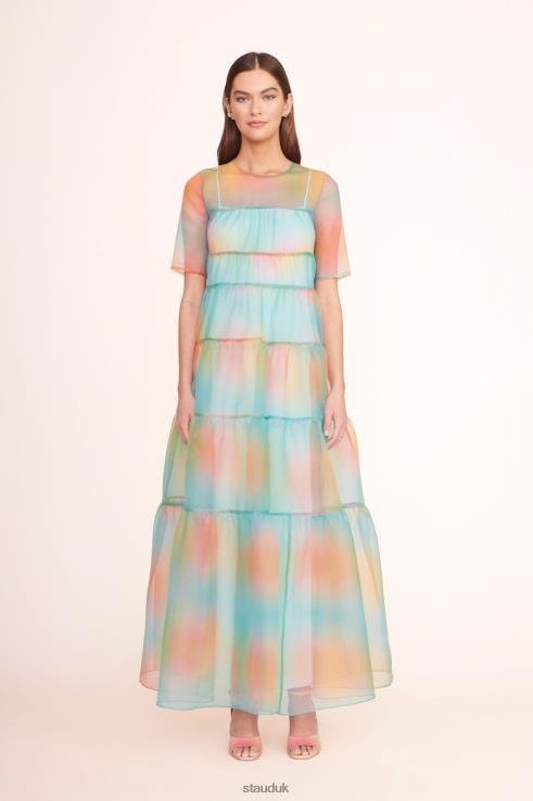 J8R0H101 HYACINTH DRESS Women STAUD Clothing Multi Aura