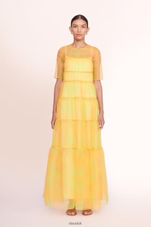 J8R0H102 HYACINTH DRESS Women STAUD Clothing Multi Sunray
