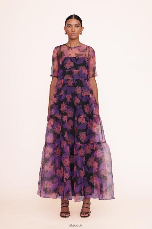 J8R0H104 HYACINTH DRESS Women STAUD Clothing Quartz Acid Floral