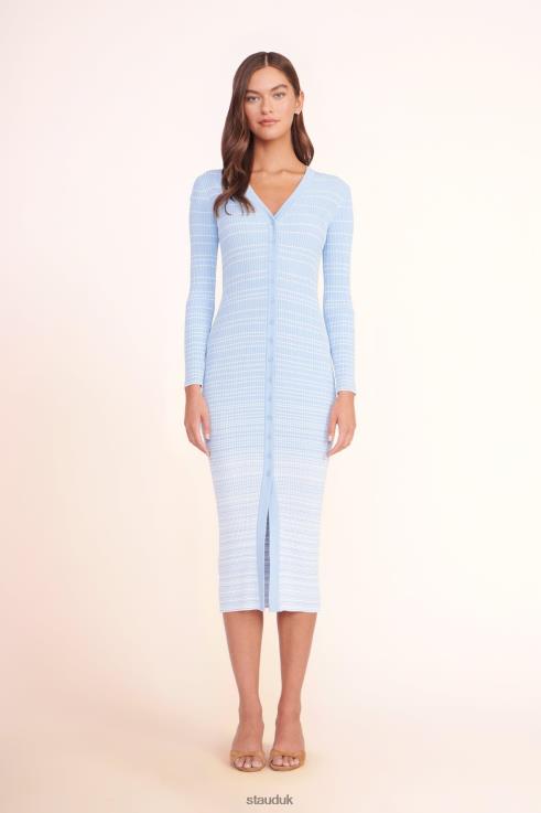 J8R0H112 SHOKO SWEATER Women STAUD Clothing French Blue White