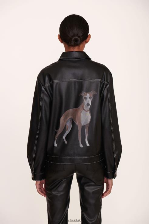 J8R0H1024 CUSTOM RYAN JACKET Women STAUD Accessories Black