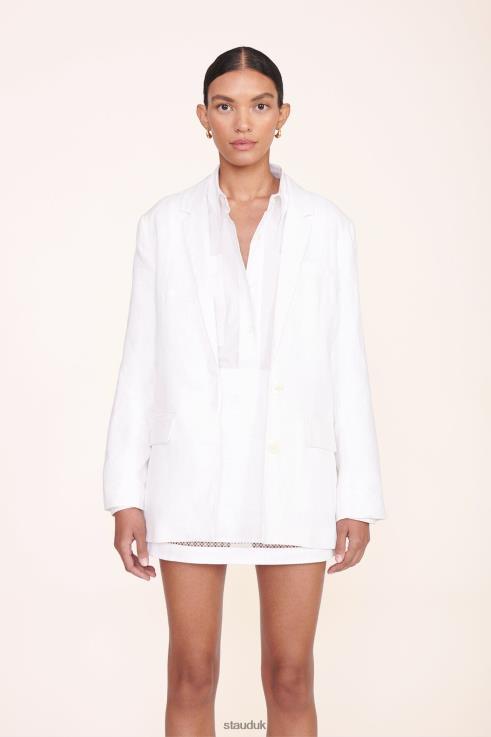 J8R0H616 MAXWELL BLAZER Women STAUD Clothing White
