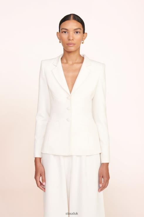 J8R0H619 CARSON BLAZER Women STAUD Clothing Ivory