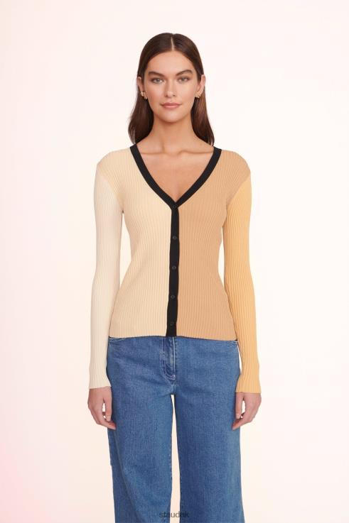 J8R0H400 CARGO SWEATER Women STAUD Clothing Fennel Multi