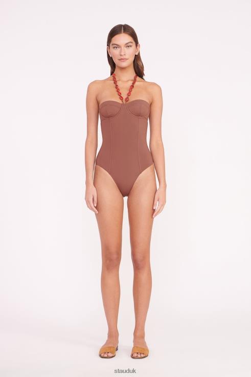 J8R0H653 HARPER BEADED ONE PIECE Women STAUD Clothing Clove