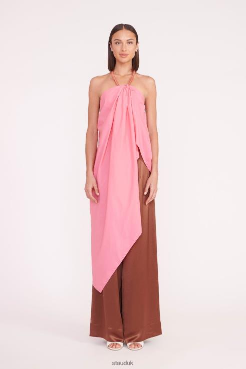 J8R0H318 DESIREE TOP Women STAUD Clothing Coral Pink