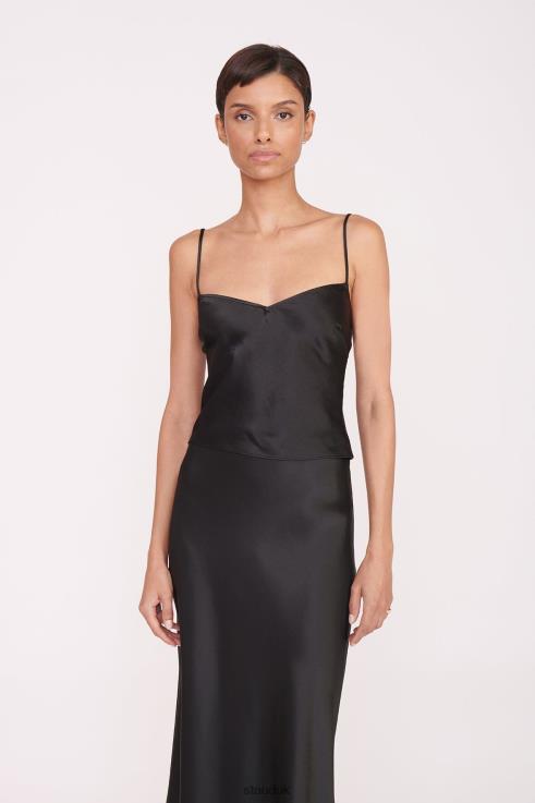 J8R0H322 GRACIE TOP Women STAUD Clothing Black