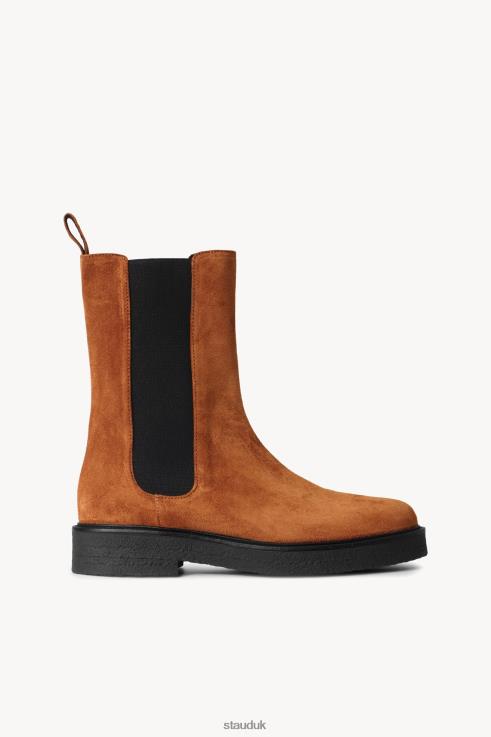 J8R0H1004 PALAMINO BOOT Women STAUD Shoes Tan Black