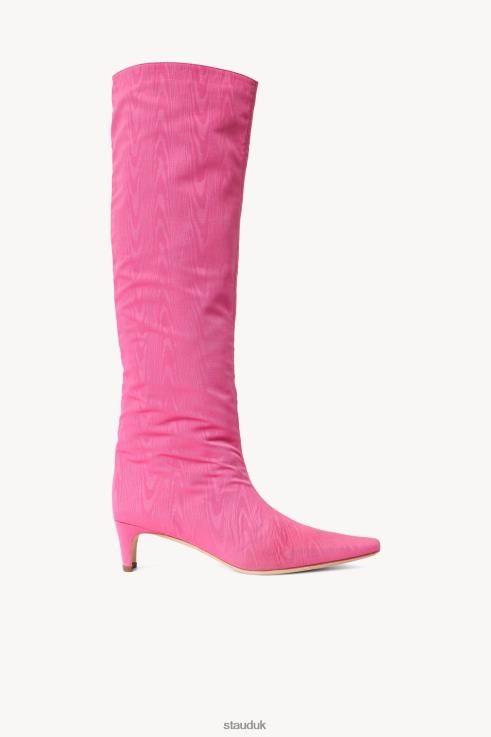 J8R0H966 WALLY BOOT MOIRE Women STAUD Shoes Lollipop