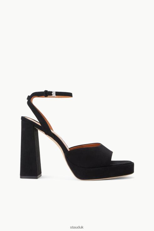 J8R0H745 SOLANGE PLATFORM Women STAUD Clothing Black Suede