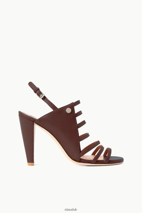 J8R0H751 EMMA HEEL Women STAUD Clothing Mahogany