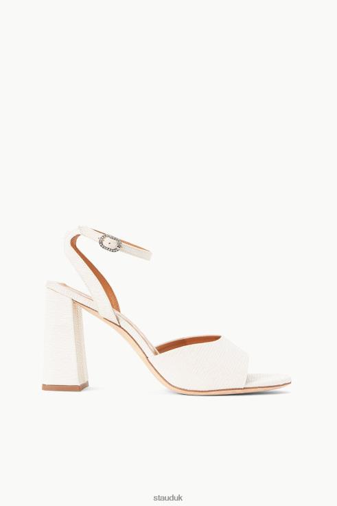 J8R0H868 SOLANGE HEEL Women STAUD Shoes White