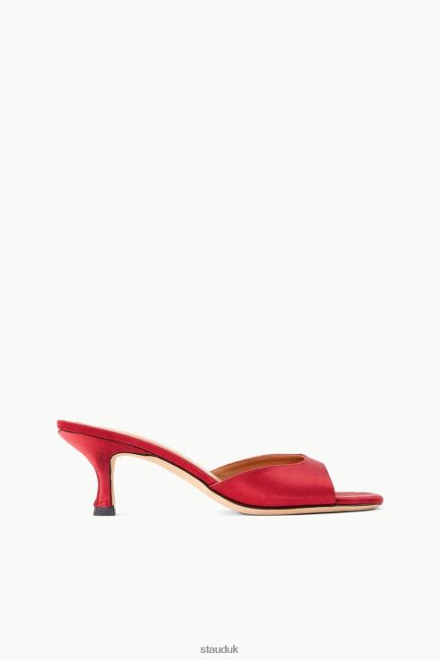 J8R0H941 BRIGITTE MULE Women STAUD Shoes Ruby Satin