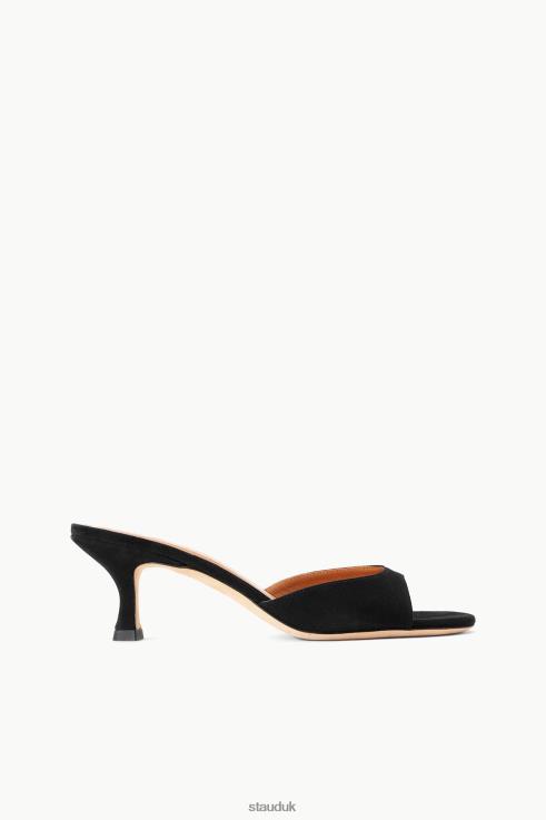 J8R0H943 BRIGITTE MULE Women STAUD Shoes Black Suede