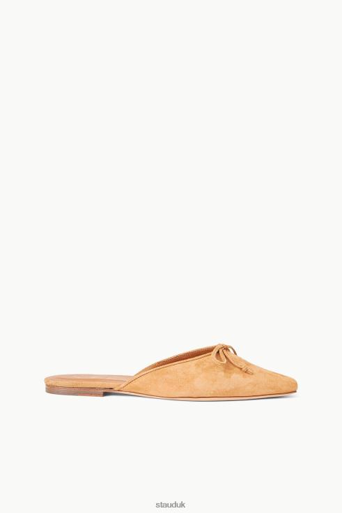J8R0H954 GINA MULE Women STAUD Shoes Cashew Suede